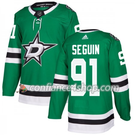 Adidas Maillot de Hockey Dallas Stars Jacket Tyler Seguin 91 2017-2018 Kelly Vert Authentic - Homme